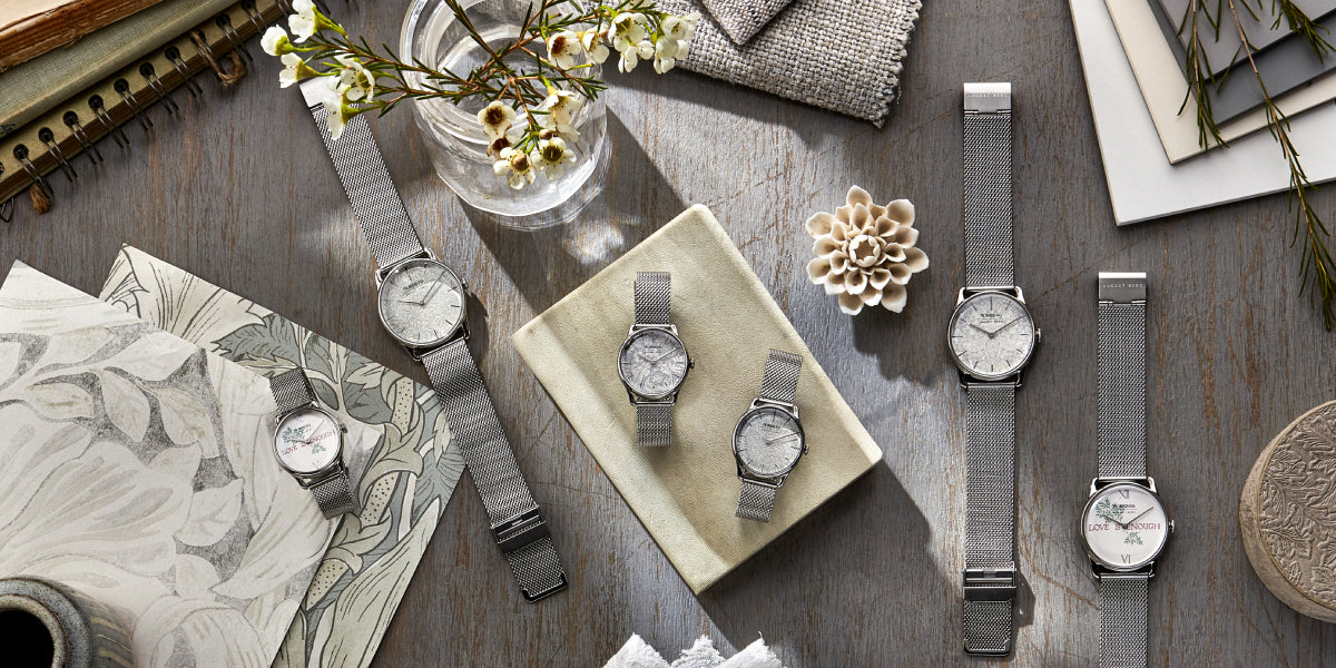 Best Selling August Berg Mesh Strap Watches