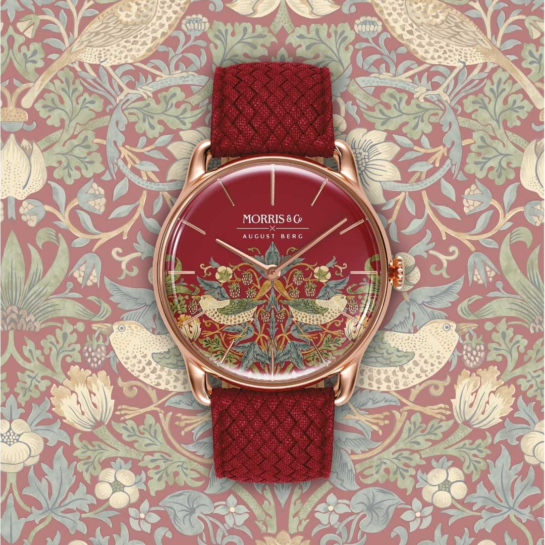 Crimson Strawberry Thief - August Berg
