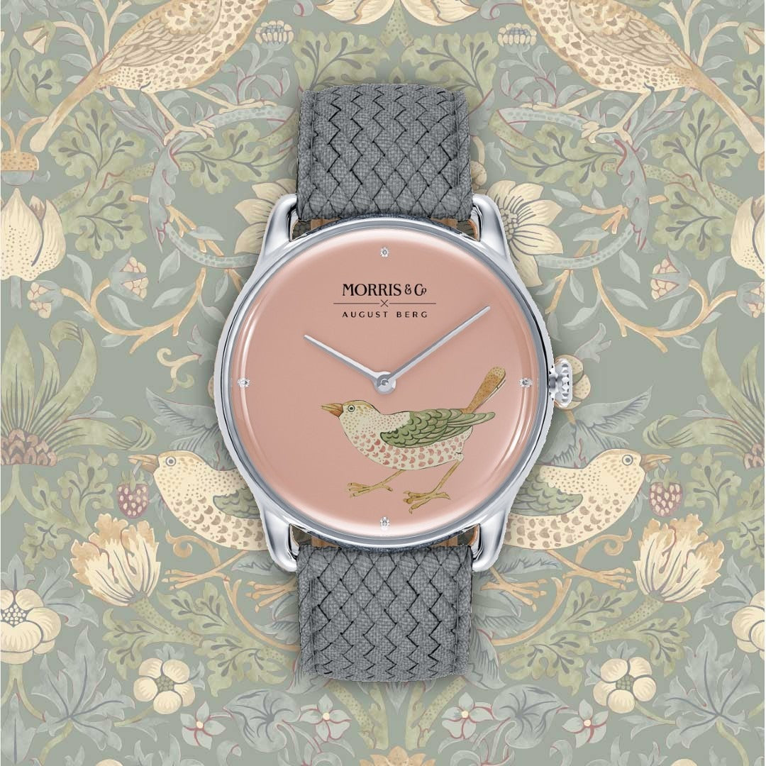 Primrose Strawberry Thief Bird - August Berg