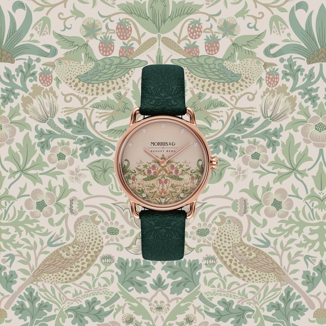 Petite Fennel Strawberry Thief - August Berg