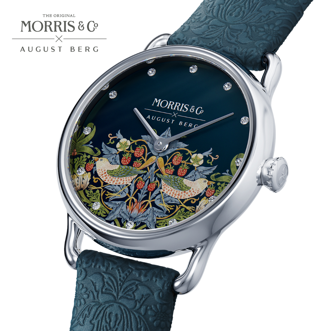 Petite Strawberry Thief Indigo - August Berg