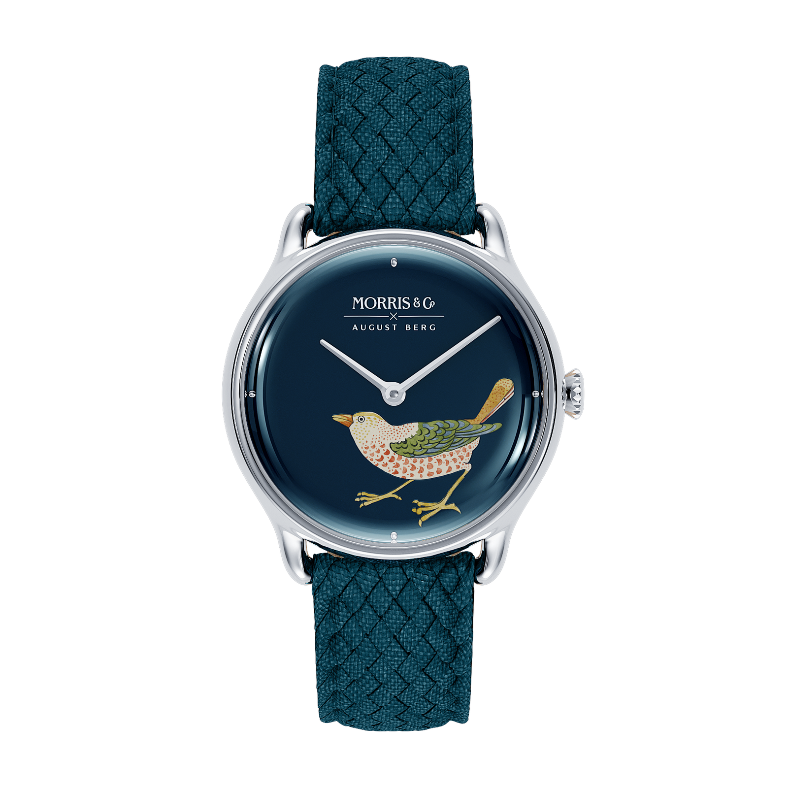 Strawberry Thief Bird Indigo - August Berg