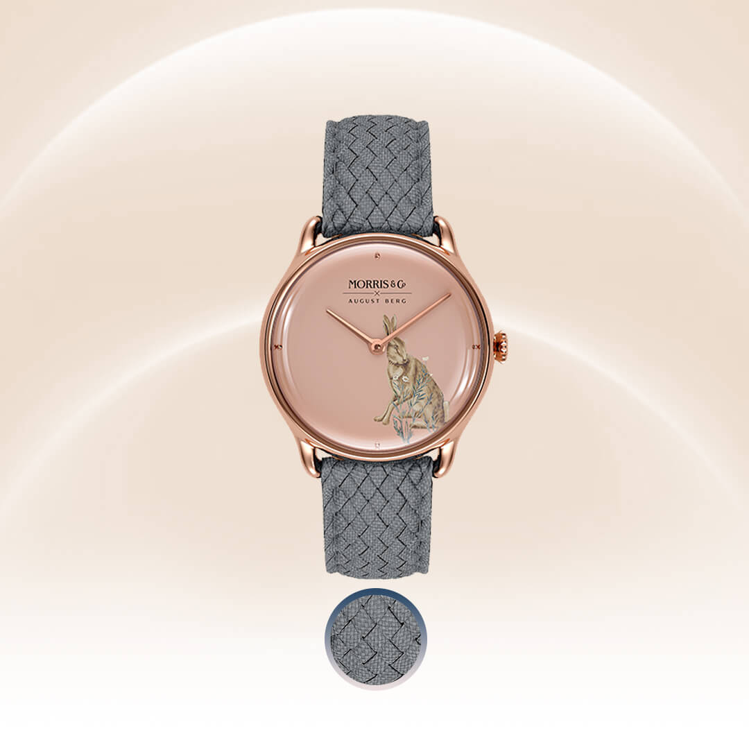 Morris & Co. Silver & Rose Gold, 30mm - August Berg