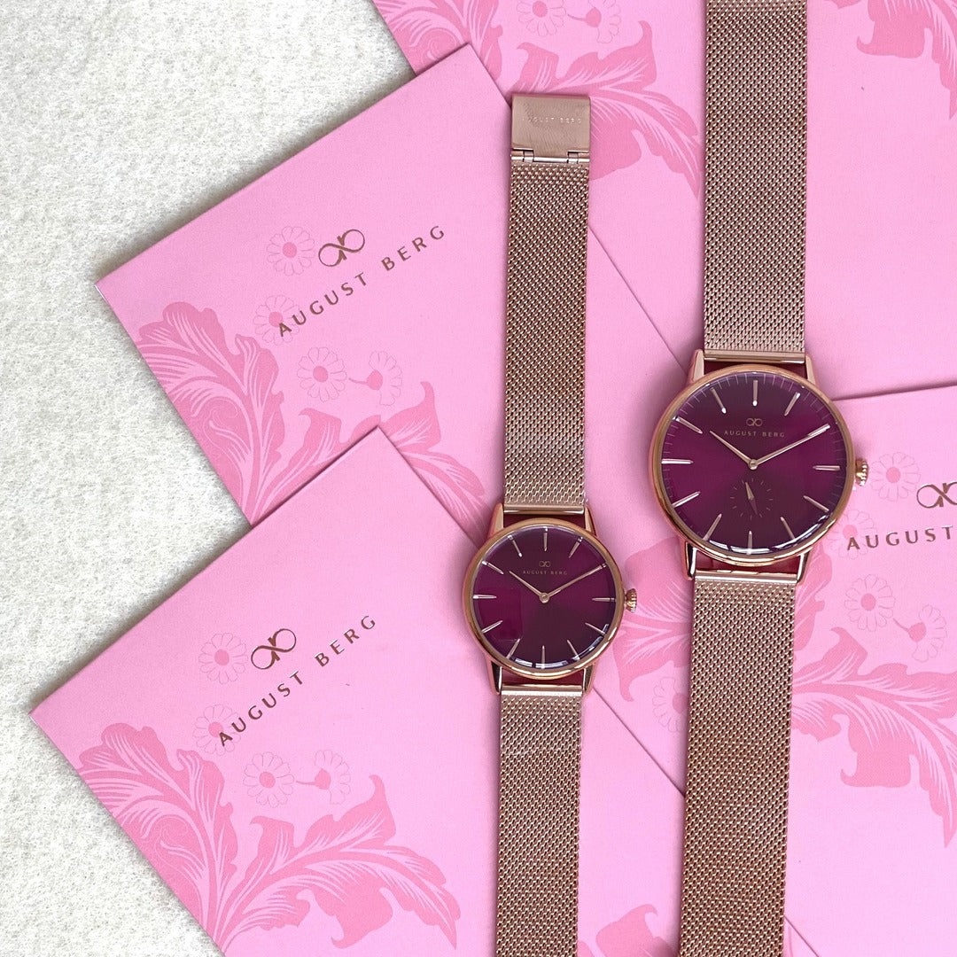 Burgundy Rose Gold - August Berg