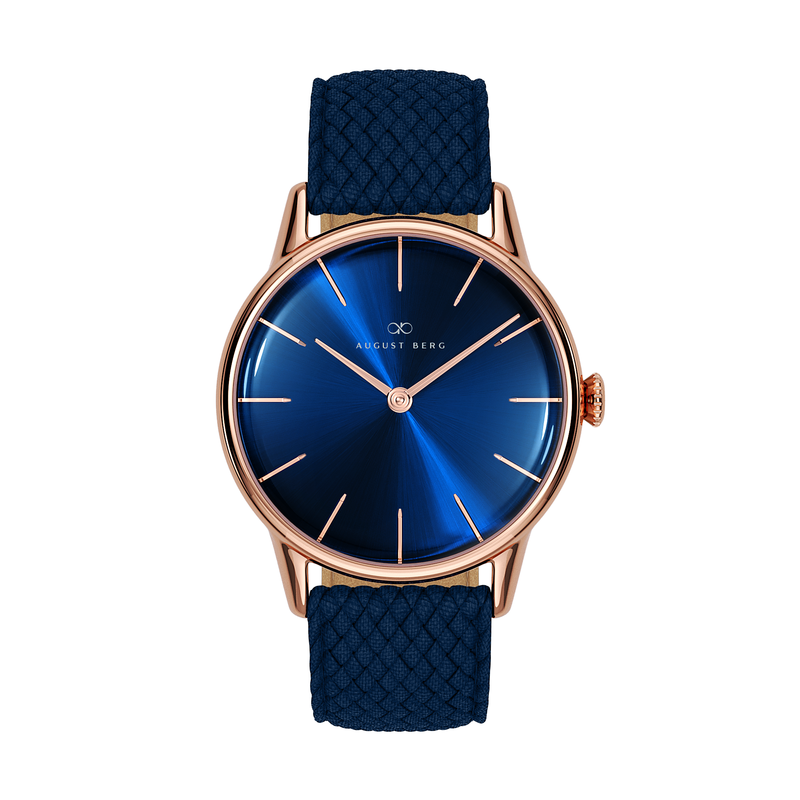 Deep Blue Rose Gold - August Berg