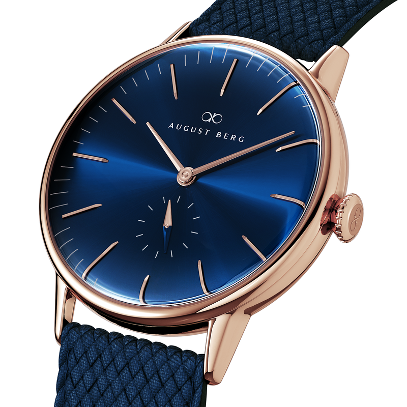 Deep Blue Rose Gold - August Berg