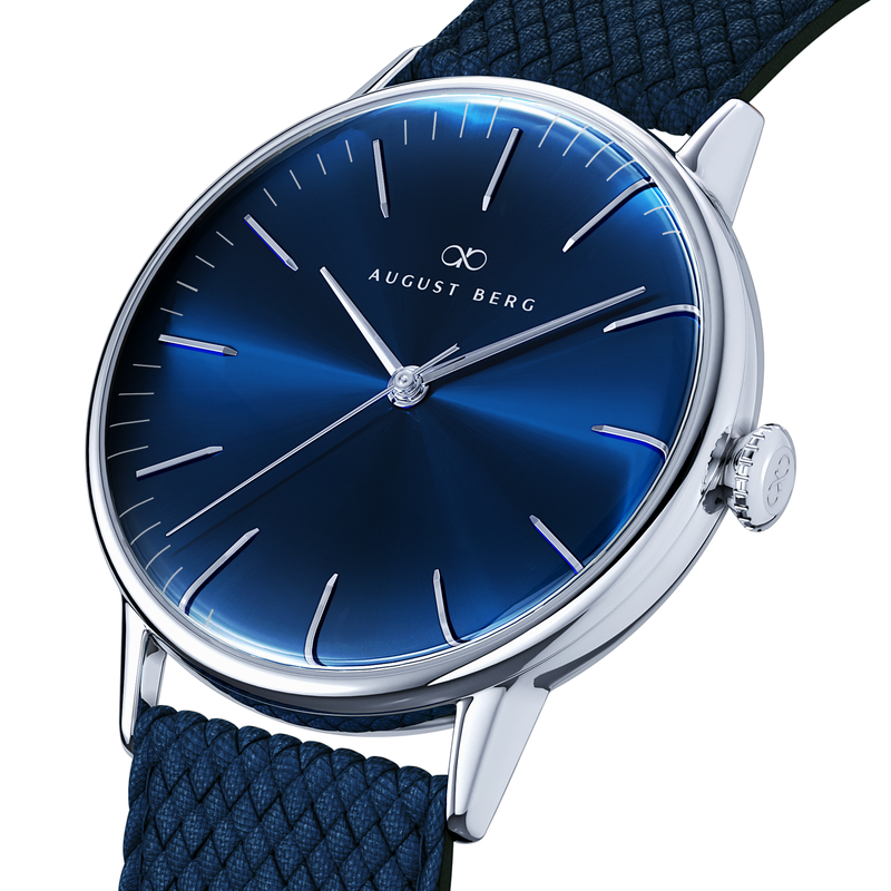 Deep Blue Silver - August Berg