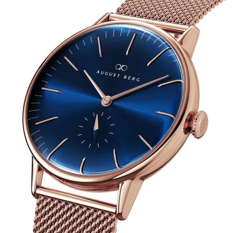 Deep Blue Rose Gold - August Berg