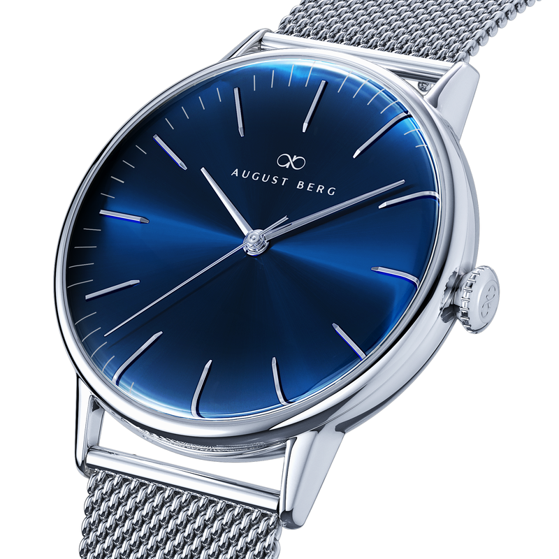 Deep Blue Silver - August Berg