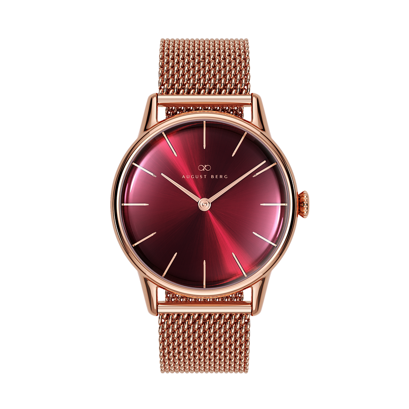 Burgundy Rose Gold - August Berg