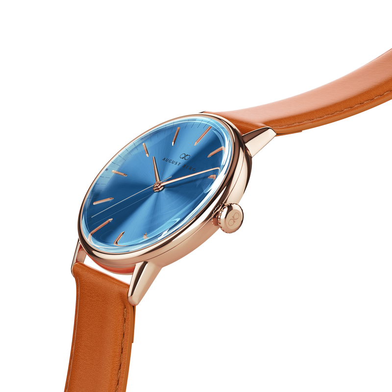 Sky Blue Rose Gold - August Berg
