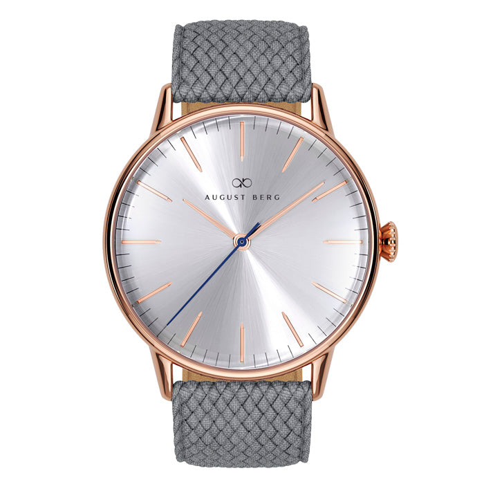 Simply Rose Gold Warm Grey Perlon - August Berg