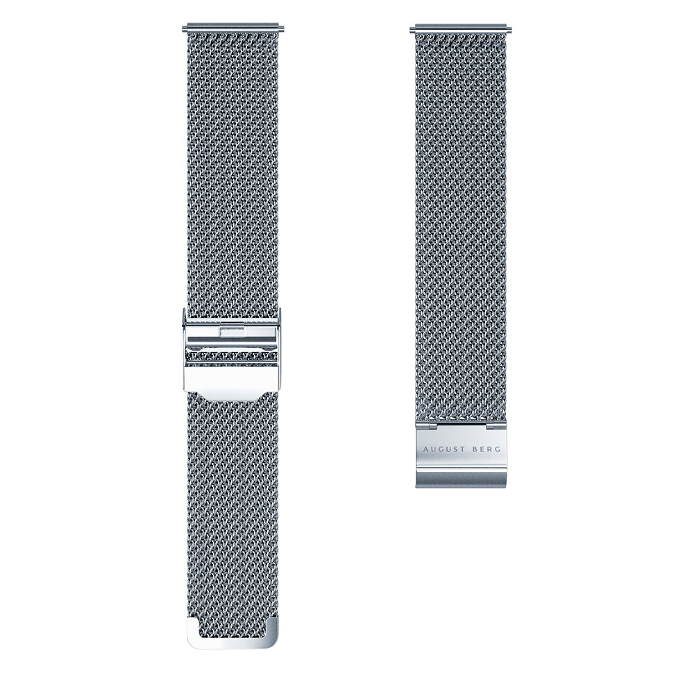 Silver Mesh Strap - August Berg