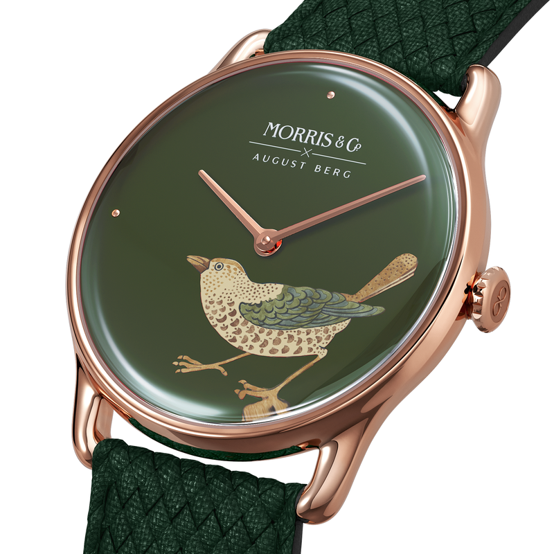 Fennel Strawberry Thief Bird - August Berg