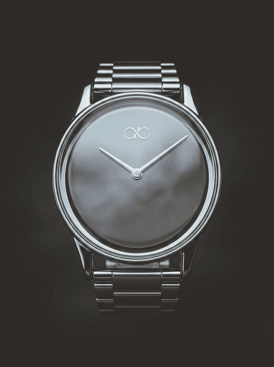 August Berg watch face for The Gift of Time