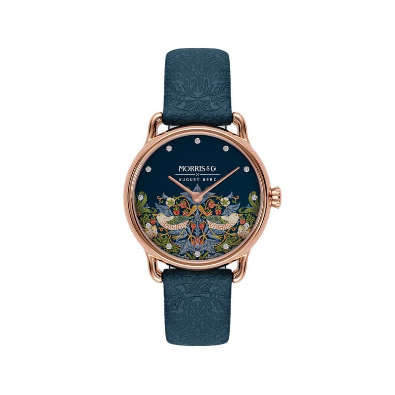 Petite Strawberry Thief Indigo