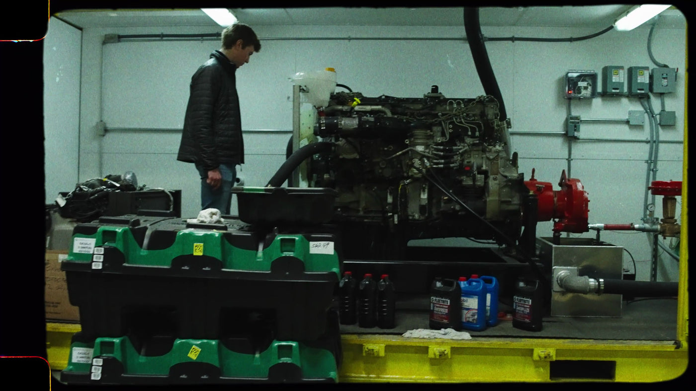 Remora engineer working on a carbon-capture unit