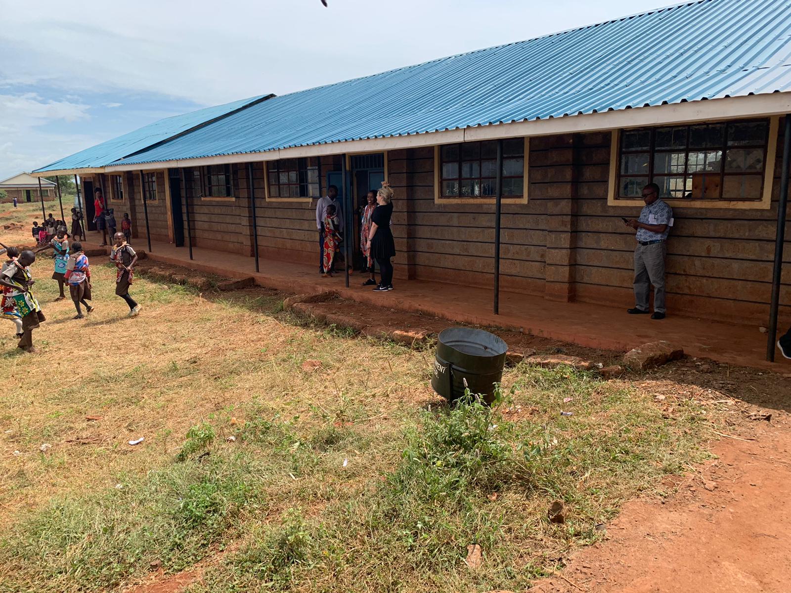 Akadeli Primary School in rural Kenya, where the August Berg education partnership began