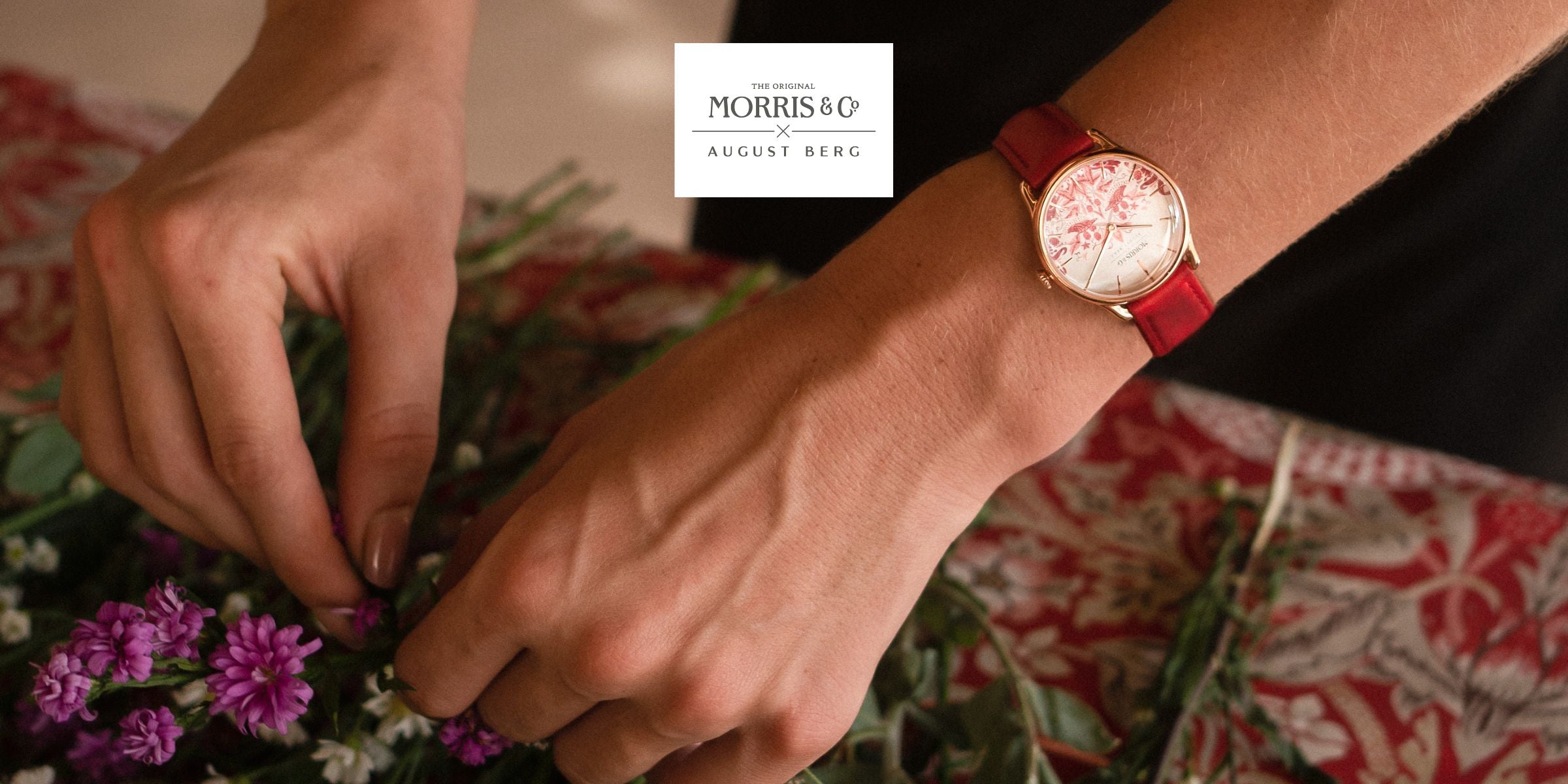 Discover the New Simply Strawberry Thief:    A Timeless Expression of August Berg's Philosophy