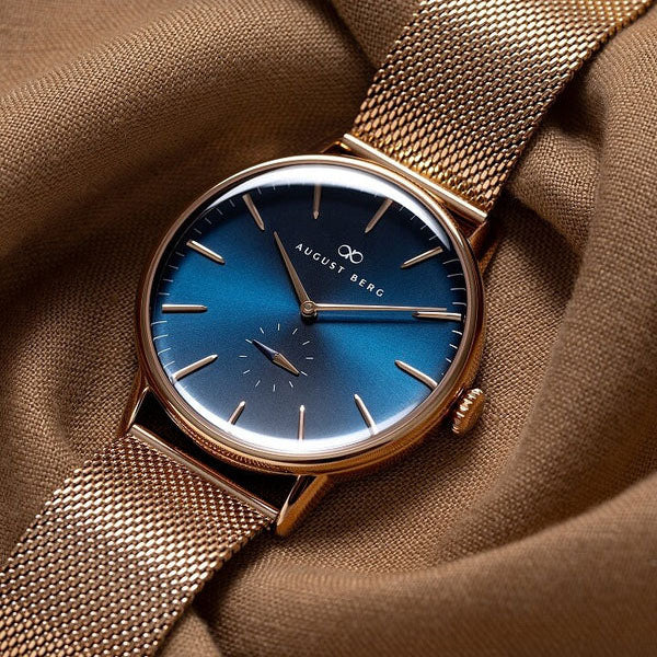 Blue Minimalist Danish Designer Watches for Women