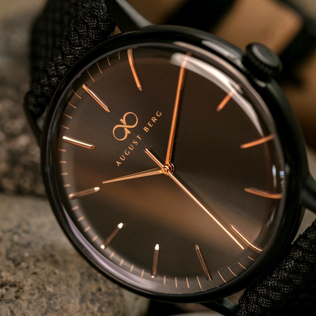 Black Minimalist Danish Designer Watches for Women