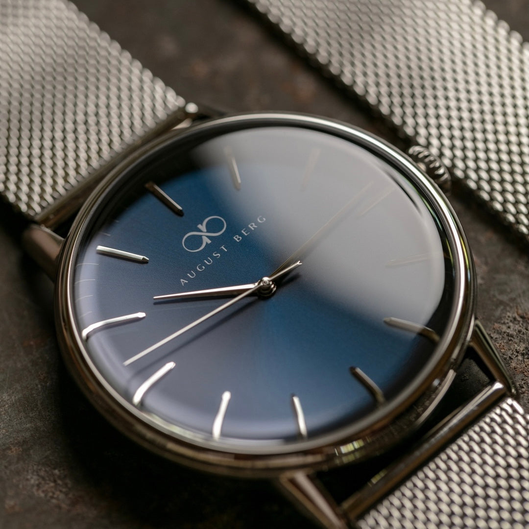 Serenity Deep Blue Watch | August Berg Modern Classic Design
