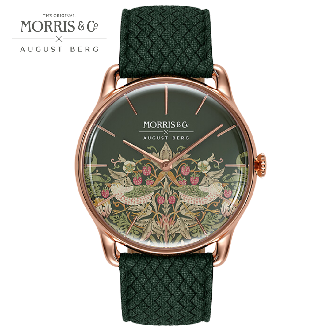 【完売】  Rose Fennel Co. & Morris Gold Watch Thief Strawberry 時計