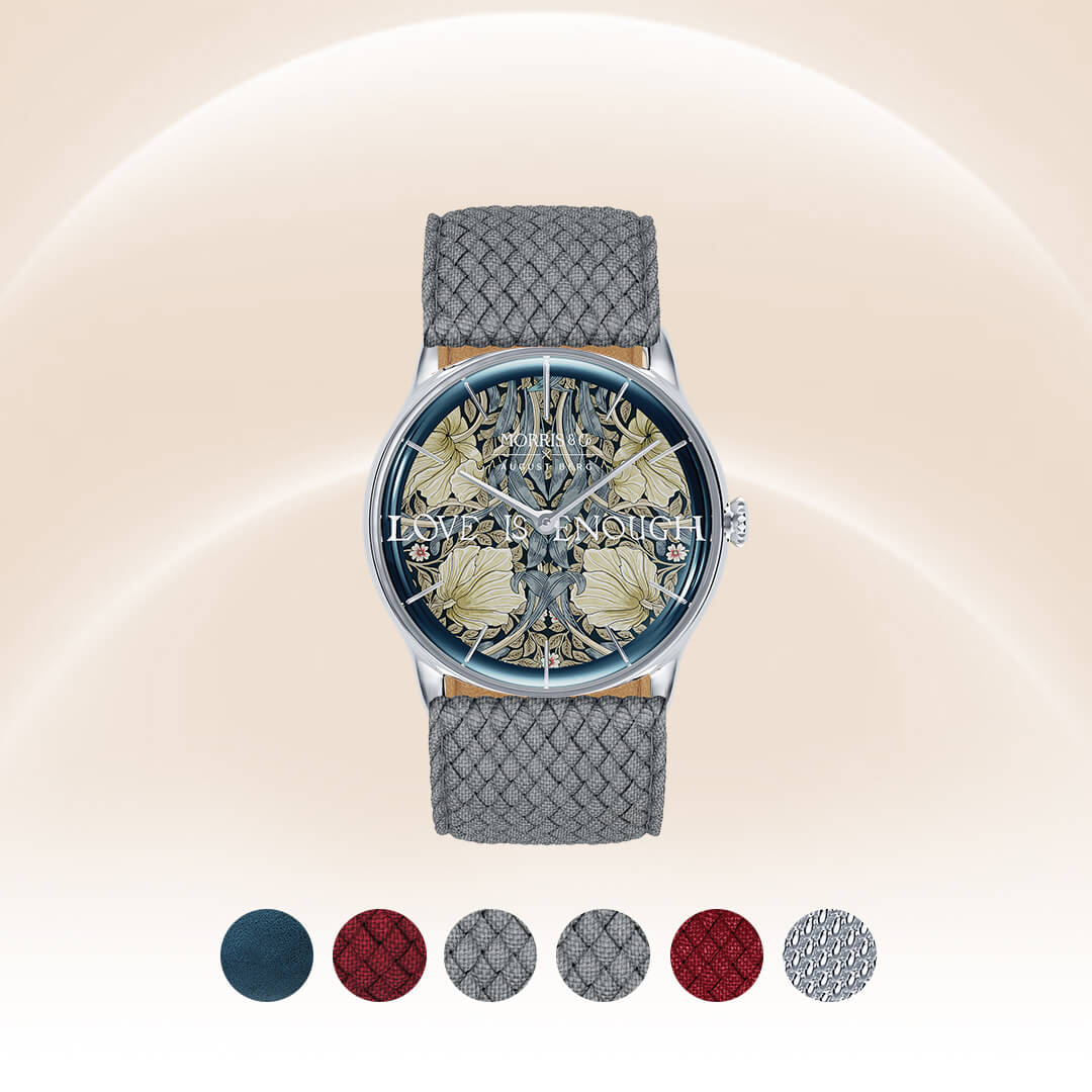 Morris & Co. Silver & Rose Gold, 38mm
