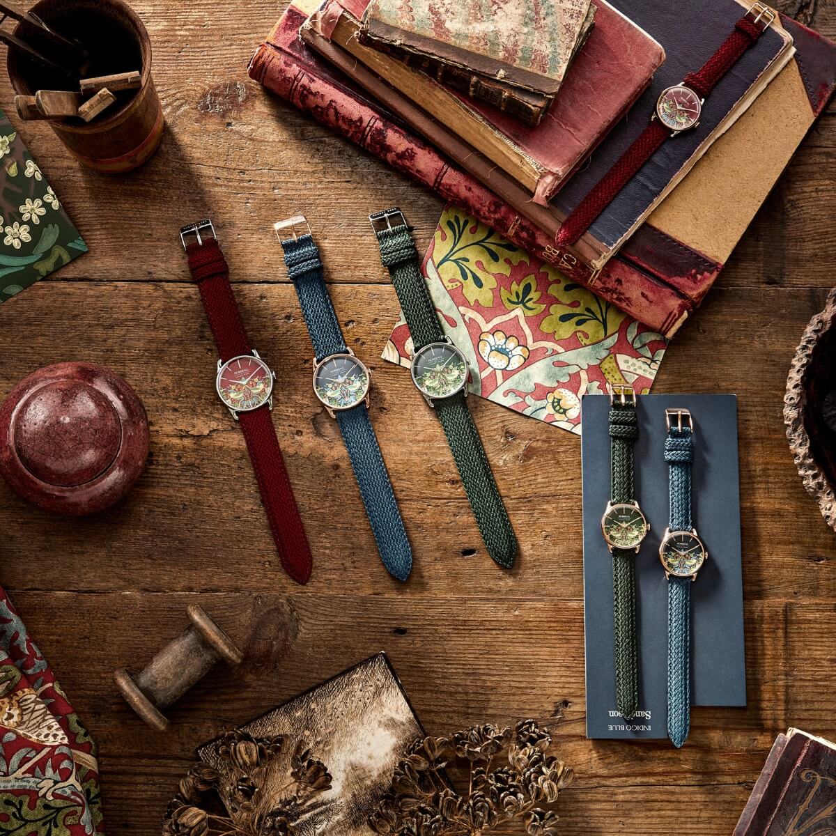 Explore William Morris & Co. x August Berg Watches Explore William Morris & Co. x August Berg Watches