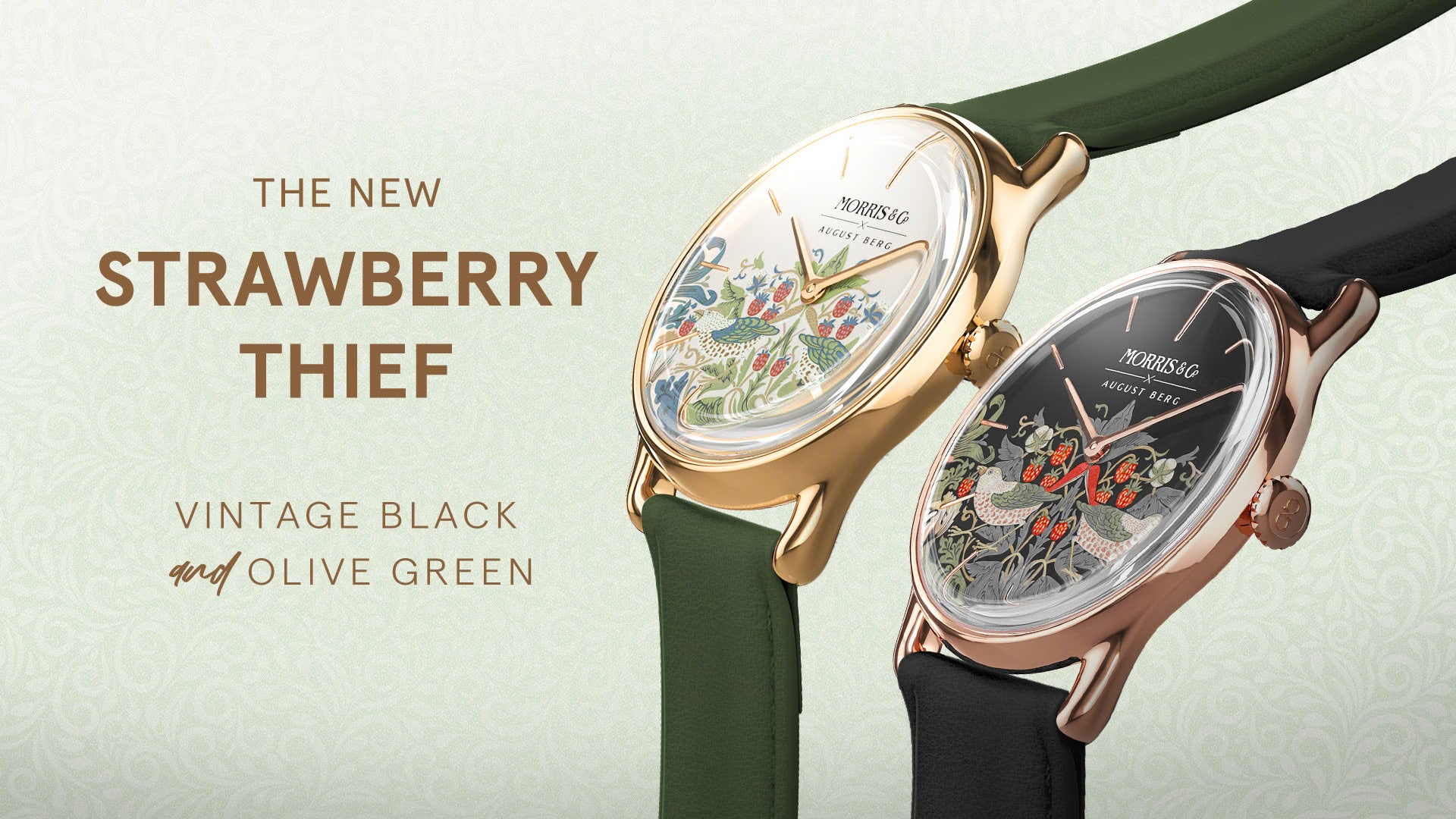 Explore William Morris & Co. x August Berg Watches